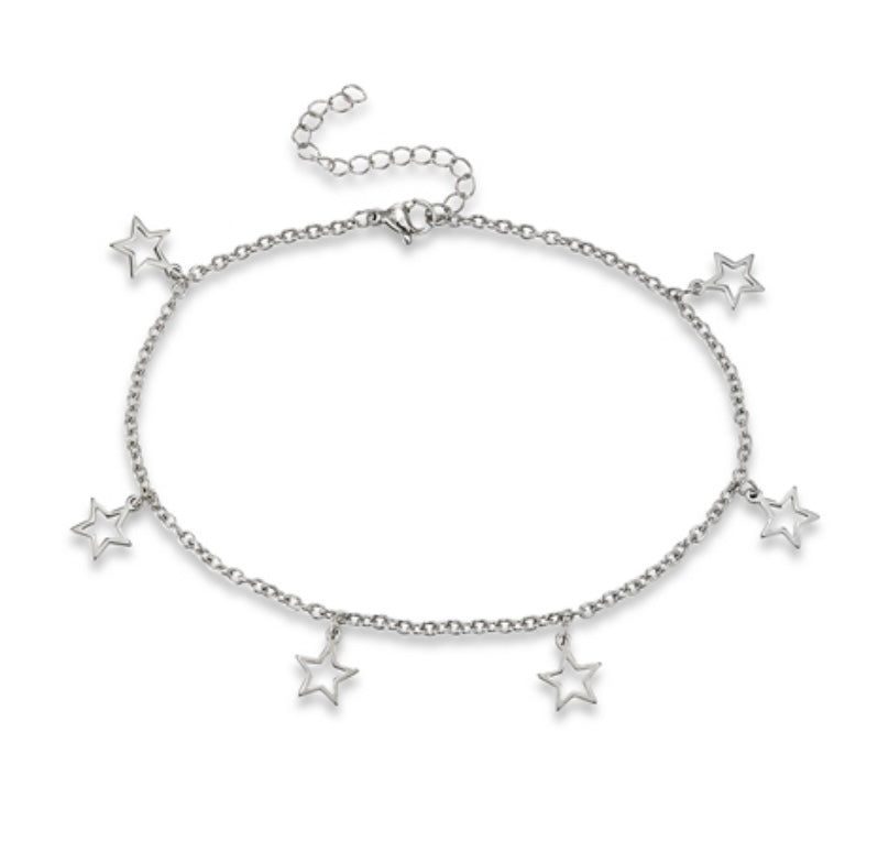 Submissive Collar Star Anklet