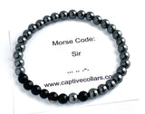 Morse Code Bracelet Set, Owned, Daddy