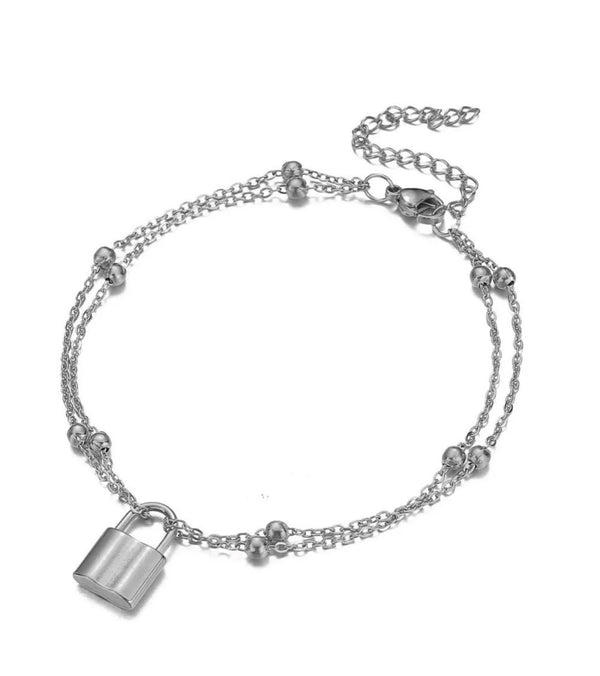 Submissive Collar Lock Anklet 24/7 Wear