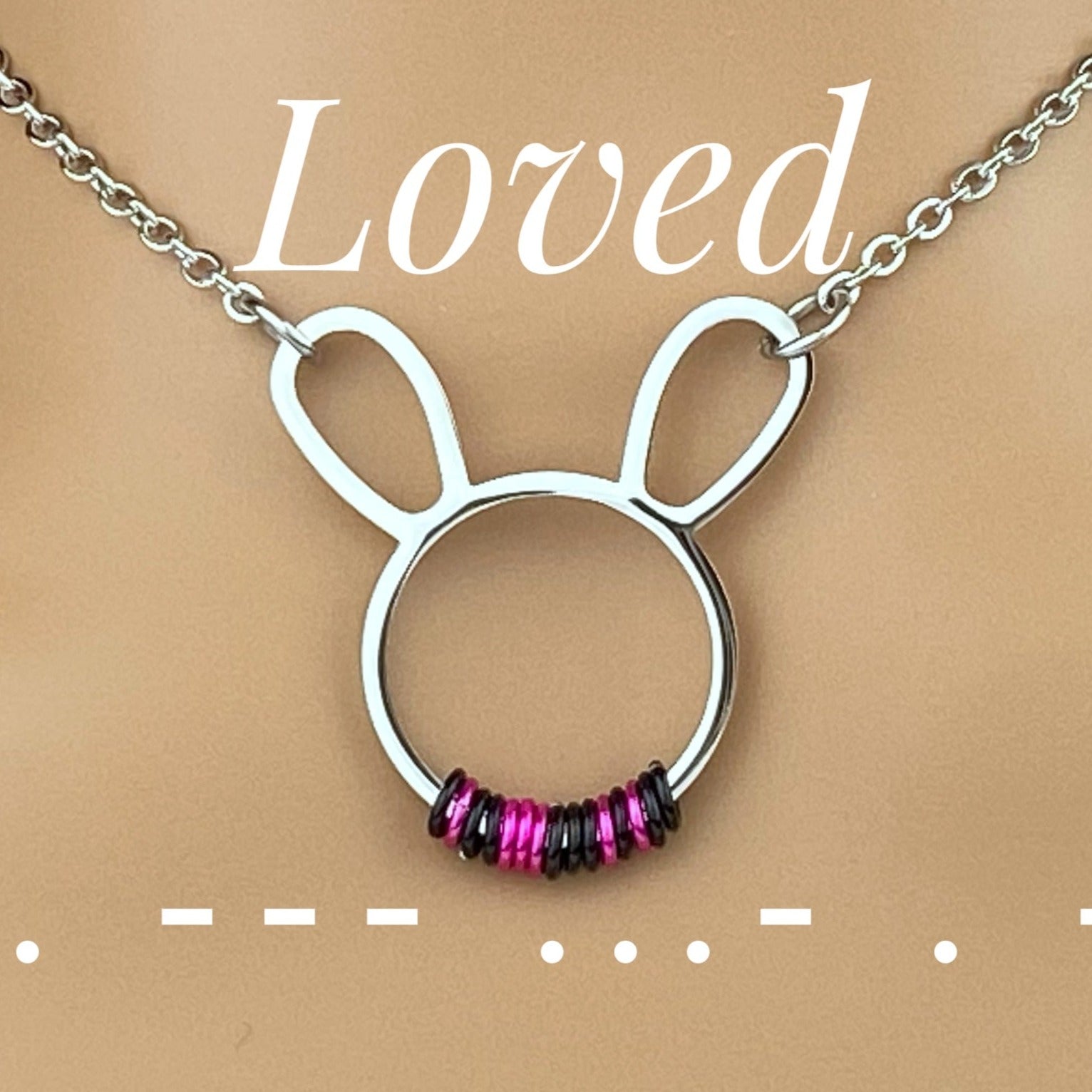 BDSM Morse Code Submissive Collar Handcrafted by Captive Collars