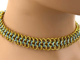 15"- 18" Chainmaille Day Collar 24/7 Wear