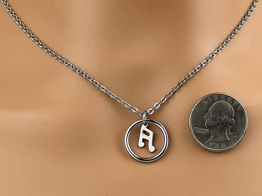 BDSM O Ring Collar with Music Note