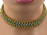 15"- 18" Chainmaille Day Collar 24/7 Wear