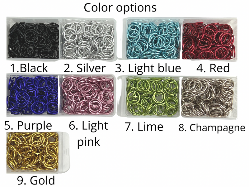 Chainmaille BDSM O Ring Day Collar and Earrings, 24/7 Wear with Locking Options