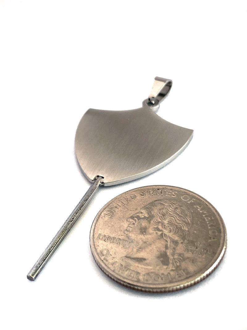 Master/Mistress Shield Key Necklace 1.5mm Hex Key
