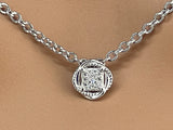 Diamond Sterling Silver Rope Infinity