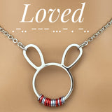 Valetines Special "Loved" Morse Code, Bunny