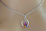 Bisexual LGBTQ Rainbow Necklace – Non-Tarnishing, One-of-a-Kind