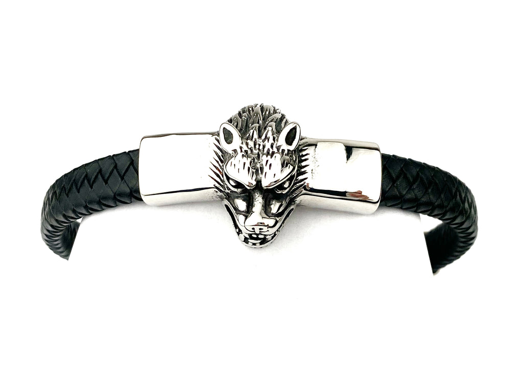 Ying Yang Wolf Bracelet - Wolvestuff