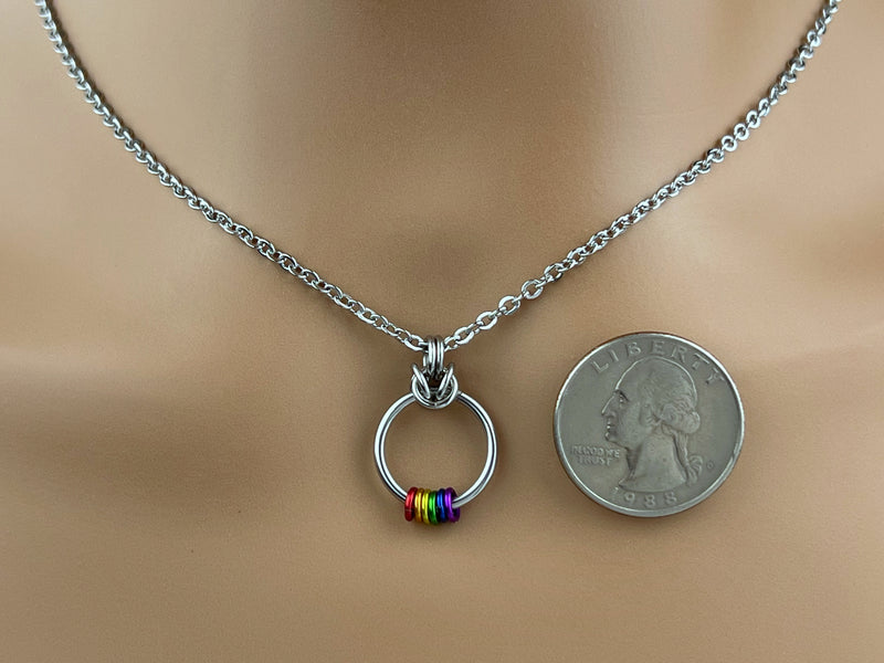 Pride Circle Micro Rainbow