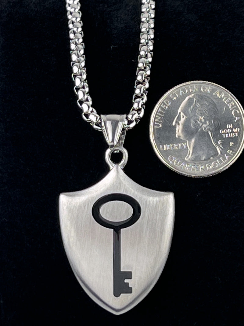 Shield Key Necklace, Symbol