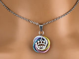 Littlefluid Pride, Necklace with Princess Crown, 24/7 Wear