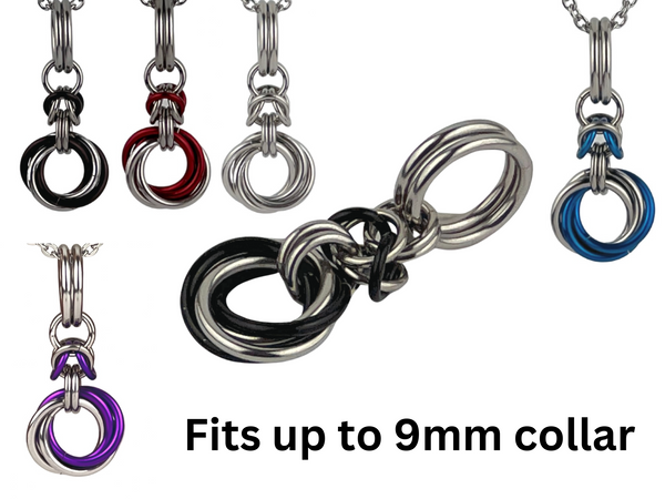 Pendant only, fits up to 9mm Collar