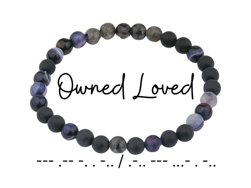 BDSM Morse Code Submissive Collar Handcrafted by Captive Collars